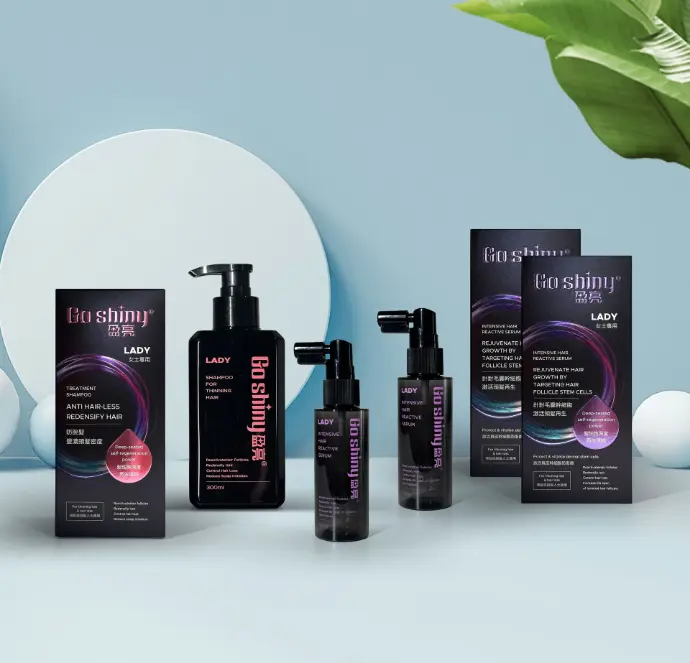 Lady's Treatment Shampoo and Lady's Intensive Hair Reactive Serum Set